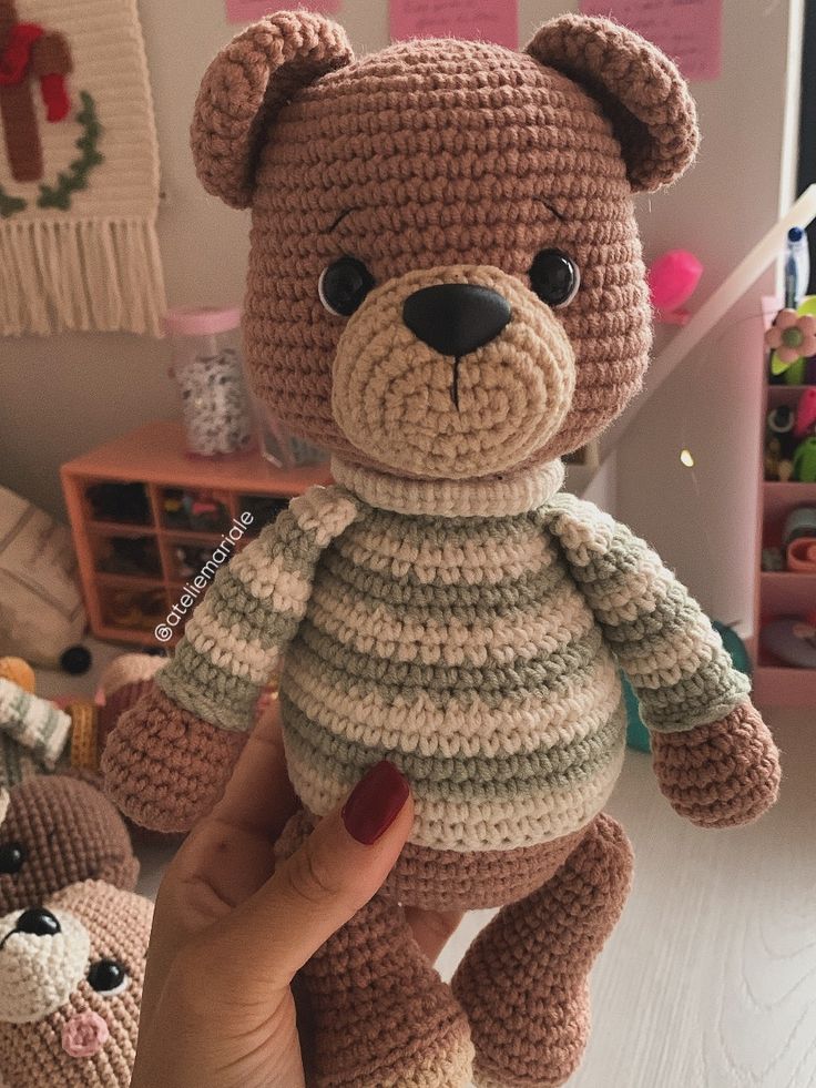 Osito lindo crochet